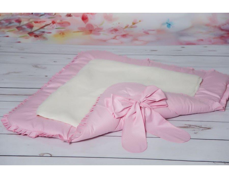 Конверт - одеяло на выписку – Солнышко, Р2015, весна, белый  